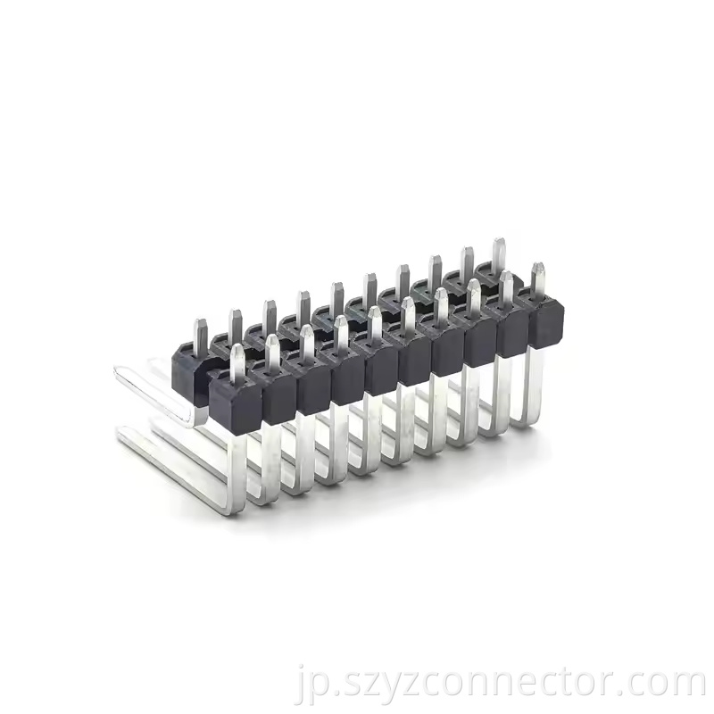 3.5mm6.0mmピッチピンヘッダー車両コネクタデュアルロー右Sq1.50.75 H4.5mm 210p LCP(2) 3.5mm6.0mm Pitch Pin Header Vehicle Connector Dual Row Right SQ1.50.75 H4.5mm 210P LCP (2)